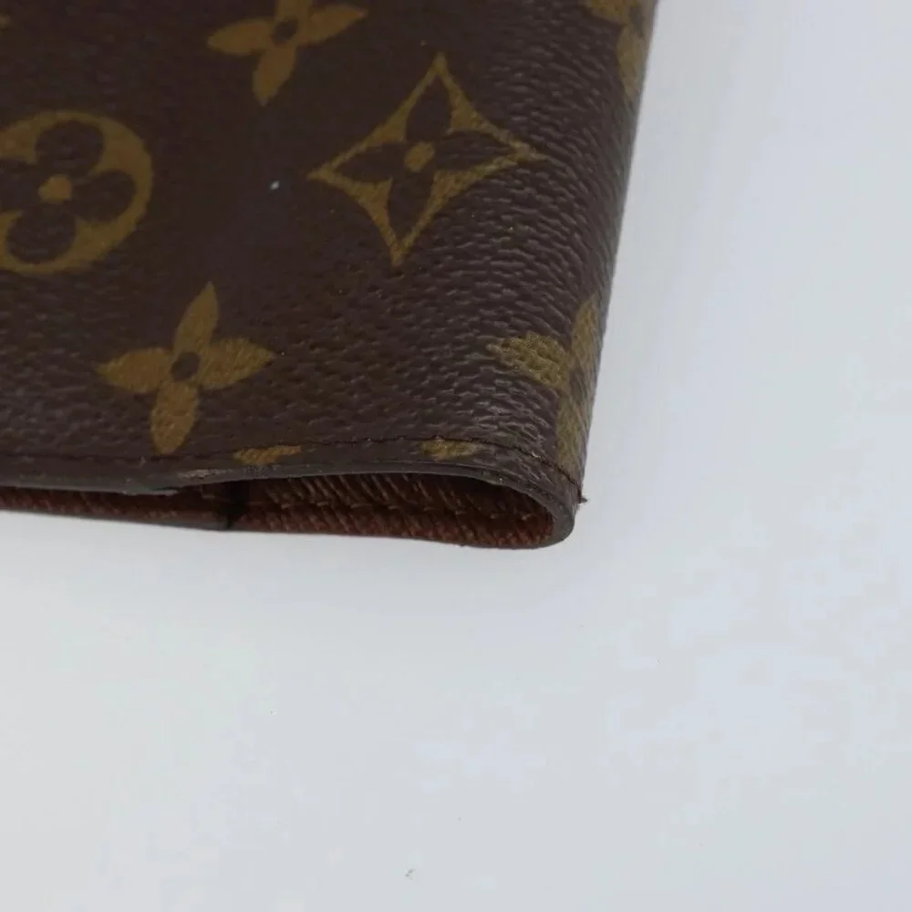 LOUIS VUITTON Monogram Agenda PM Day Planner Cover R20005 LV Auth bs31606